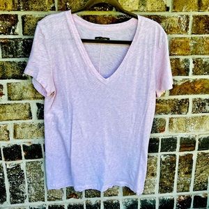 Rag & Bone light weight light pink comfy tshirt/blouse